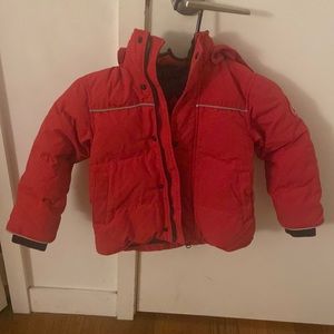 Canada Coat boys 4-5 Red